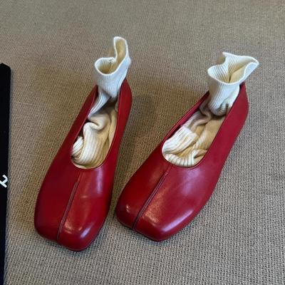 Модные женские лоферы с квадратным носком, туфли-балетки, повседневные женские сандалии, летние кроссовки 2025, модная обувь для ходьбы, удобная женская обувь