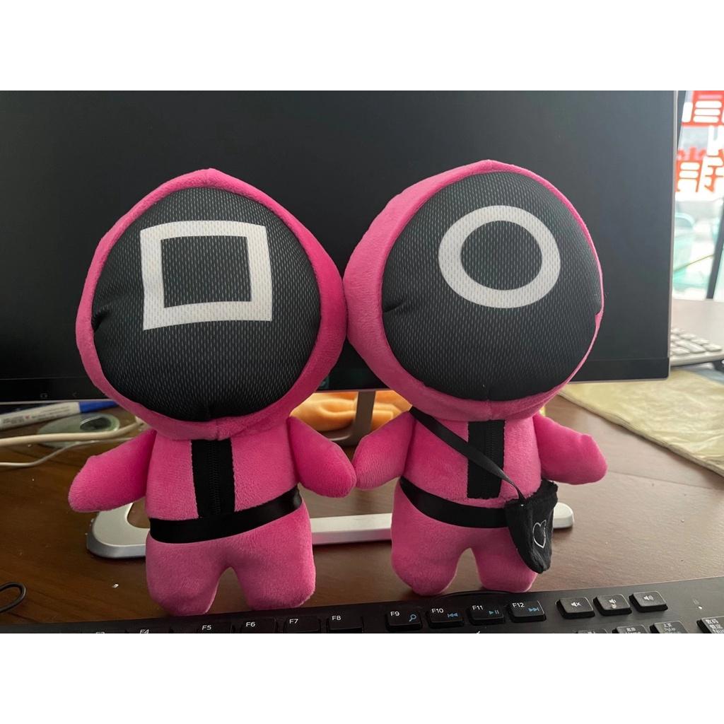 Мягкие плюшевые игрушки для игры в кальмара, подушка для игры в кальмара, мягкая кукла, украшение для комнаты, Хэллоуин, рождественские подарки для детей