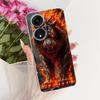Для OPPO Reno8 T 5G CPH2505 / Reno8 T CPH2481 (Reno 8T 4G) Крутая чехол-накладка для телефона с рисунком Дракон и Тигр, мягкий силикон TPU