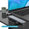 USB-C Хаб 8-в-1 Адаптер Type C Многопортовый USB 3.0 Порт PD для Зарядки Считыватель Карт TF SD Конвертер для Мобильного Телефона Планшета