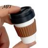 Coffee Cup Finger Clicker 3D Printed Clicker, Press Fidget for Portable Toy Stress Relief, Backpack Hanging with Ball Chain