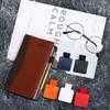4PCS Useful Convenient Stationery Elastic Loop Notebook Self-adhesive Pen Holder Leather Pen Clips