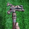 Solid Brass Horse Head Handle Victorian Handmade Wooden Walking Stick Cane Gift