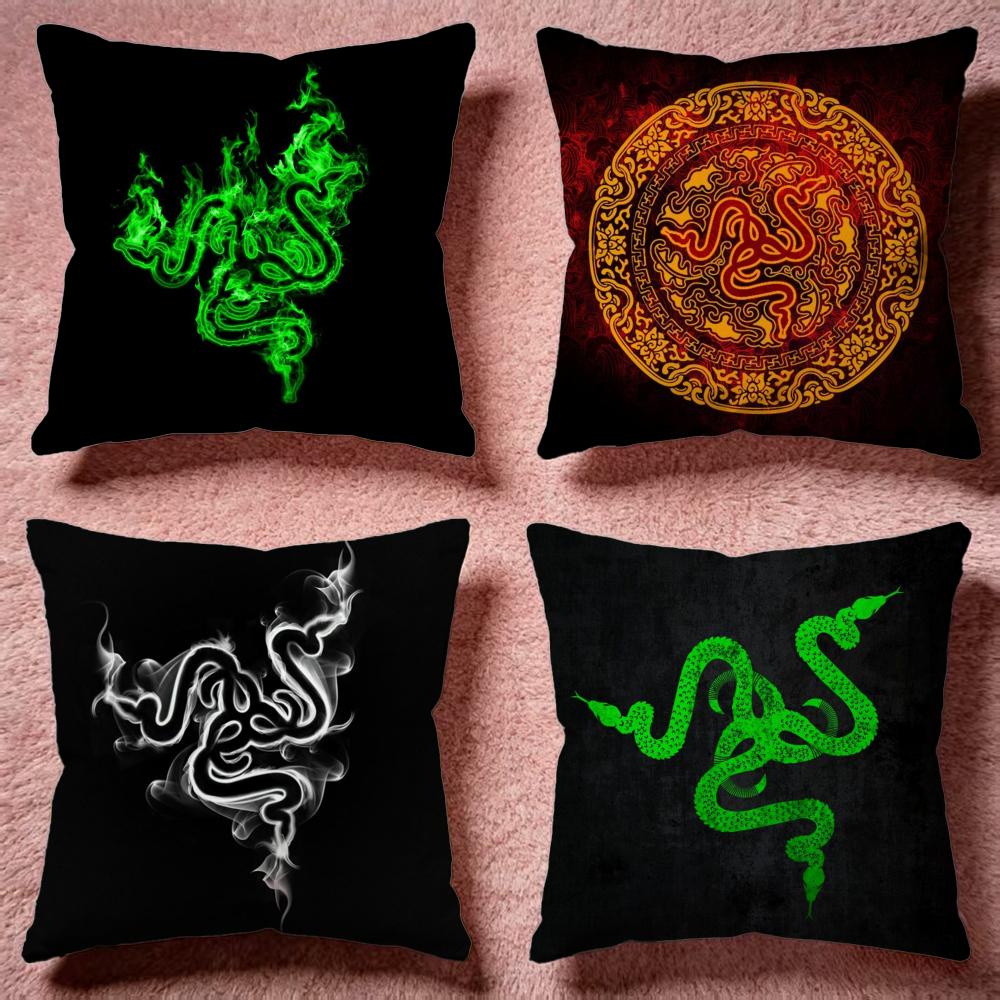 Popular RRazered Cushion Cover Premium SkinFriendly Pillow Case MultiPurpose for Home Office Travel