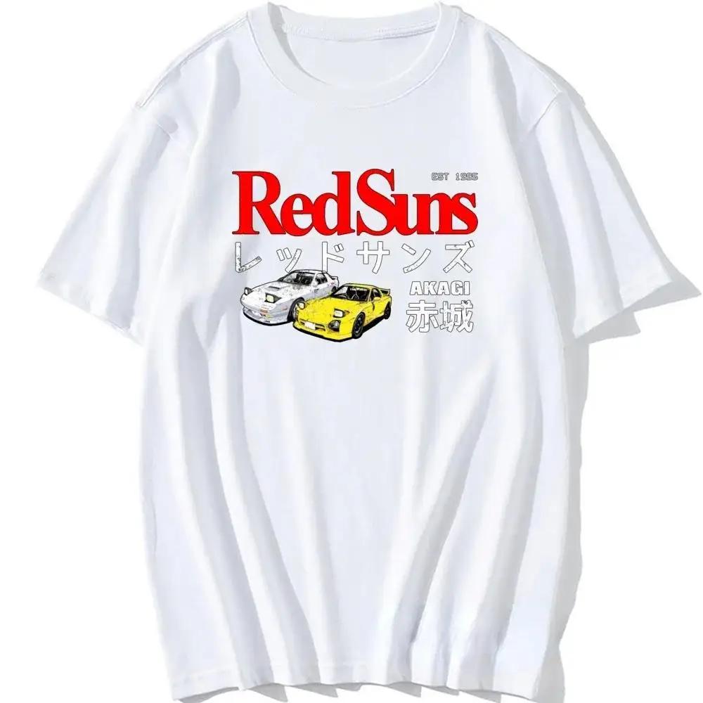 Initial D T Shirt Japanese Anime Graphic Funny Harajuku Manga T Shirt Fashion Casual Short Sleeve T Shirt Summer Men's T-shirt