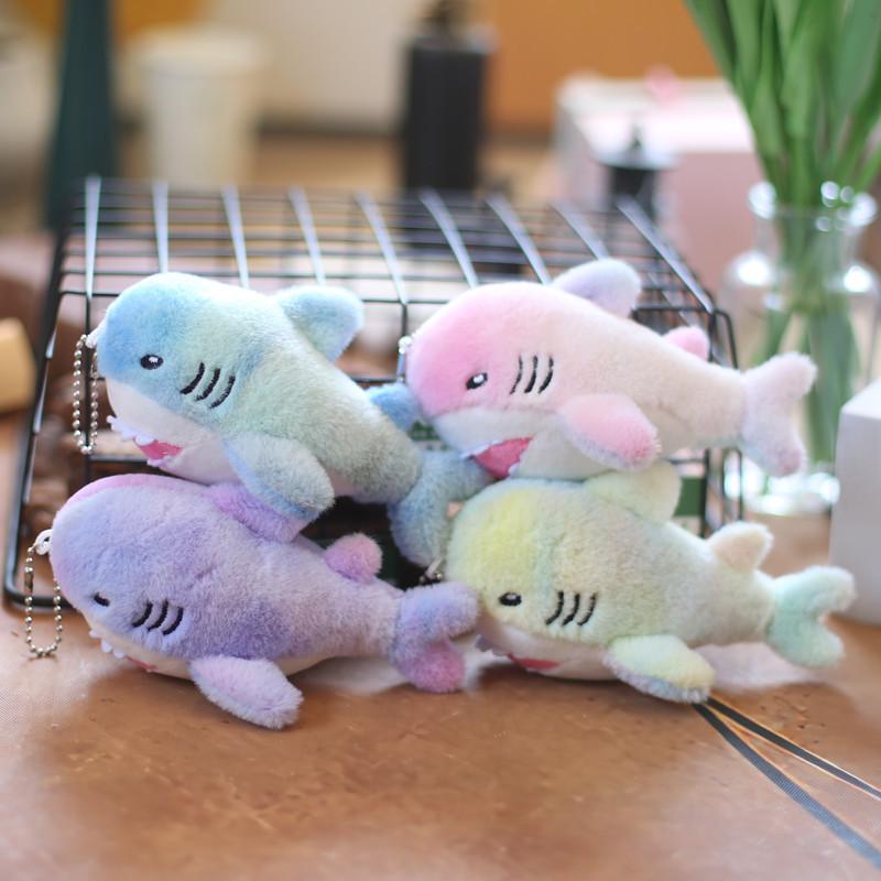 Marine Animal Big Shark Plush Toy Bag Pendant Doll Plush Pendant