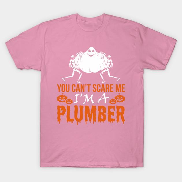 Футболка женская You Can't Scare Me Im Plumber Ghost Halloween Harajuku Print Kawaii футболка летняя женская футболка с коротким рукавом топ футболка