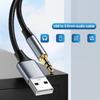 Speaker Adapter Wire USB A To 3.5 Jack USB To 3.5mm Male To Male Audio Cable Aux Line