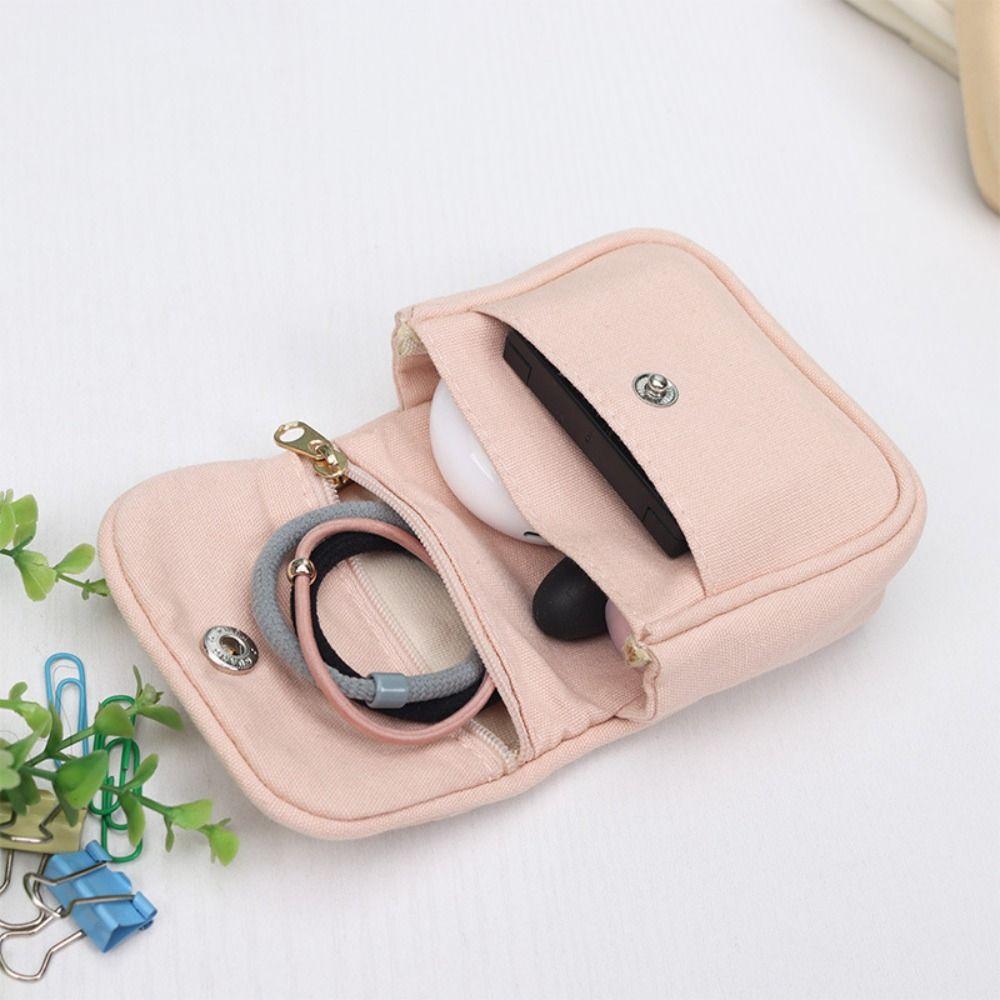 Органайзер для карт Студенческий простой кошелек Однотонный портативный держатель для карт Сумка для макияжа