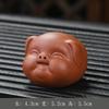 Фиолетовый Песок Чайная Игра Украшение Чайный Питомец Тарелка Поднятый Зодиакальный Свинья Бутик Настольные Аксессуары Личность Креативное Украшение