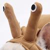 Dogs Cats Cosplay Snail Shape Jumpsuit Christmas Halloween Jumpsuit Pet Winter Clothes for Small Medium Large Dogs Cats