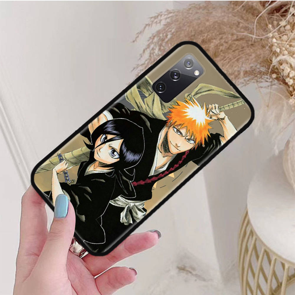 Черный чехол для OPPO Reno 8 6 5 4 Pro Plus Find X3 A17 A3 A31 A38 A40 A53 A54 A55 A74 A76 A78 A77 A80 A94 A95 A96 Lite W-61 Echigo BLEACH