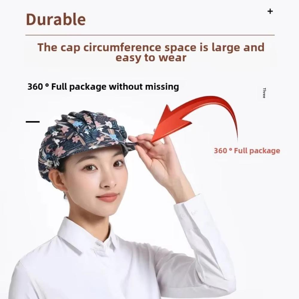 Dust Proof Cooking Hat Oil-Resistant Sanitary Cap New Chef Hat  Kitchen Supplies