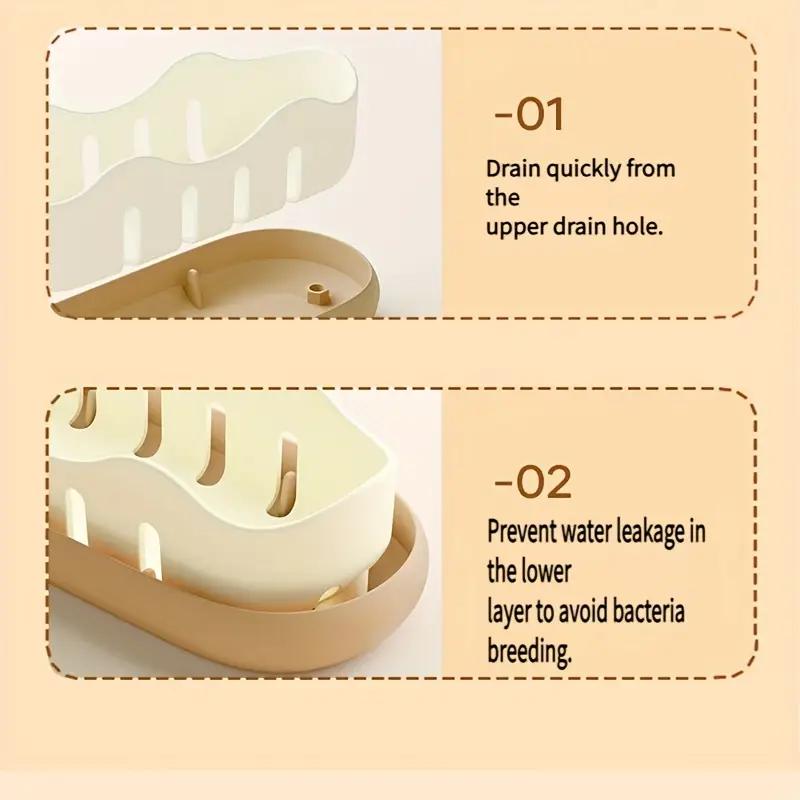 Рождественская форма Дорожная мыльница Герметичная Водонепроницаемая мыльница Креативная мыльница для мытья рук Посвященная портативная мыльница для путешествий и деловых поездок