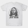 Asian Size Men Print T-shirt Jeff Bebe No-Cut Heat Transfer Print Cotton Tshirt