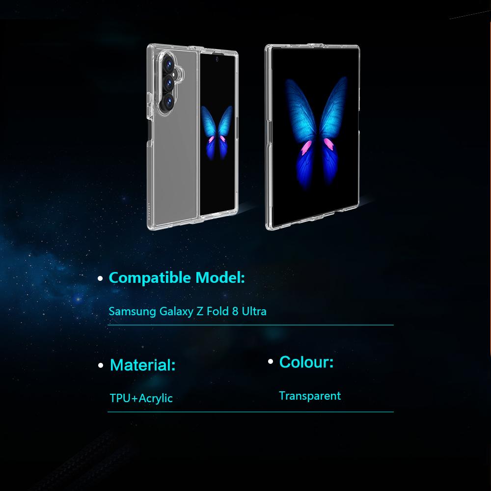 Чехол для Samsung Galaxy Z Fold 8 Ultra Защита камеры Защита от отпечатков пальцев Ультратонкий CA1000