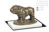 Bulldog I - Dog Figurine, Figure On a White Base, Trophy for Art-Dog Dog Show Exhibition