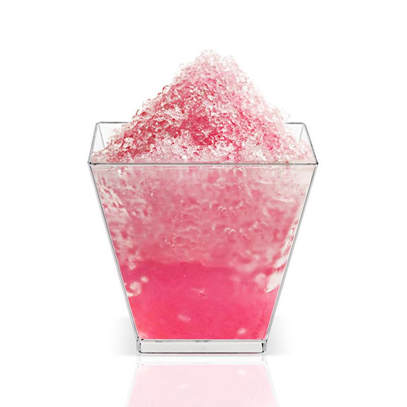 25 шт., 60 мл, одноразовая чашка для десерта, пластиковая чашка для десертного мороженого, в комплекте поставки