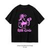 Gym Girlie Pink WoUnisex Weightlifting Tshirt WoUnisex Unisex Summer Cotton Cartoon Graphic T Shirts Adult Classic Oneck Shortsleev
