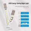 USB Светодиодный Ночник для Защиты Глаз с Зарядкой Power Bank и Совместимостью с Сетевым Фильтром