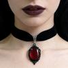 Винтажное черное бархатное короткое колье-чокер на ключицы для женщин, простое ювелирное изделие в готическом стиле