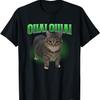 Смешная футболка с мемом «Крутящийся кот oiia oiia Oiiai Oiiiai»