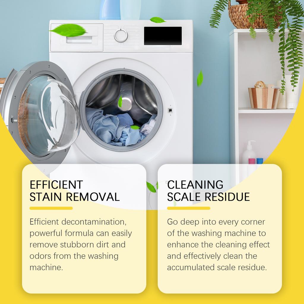 Чистящее средство для стиральных машин Jakehoe Ежедневный уход за домом Чистка Техническое обслуживание Удаление пятен из бака стиральной машины Удаление накипи