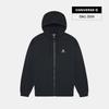 Converse Толстовка с вышитым шевроном Star, стандартная посадка, на молнии, черная 10023871 A01