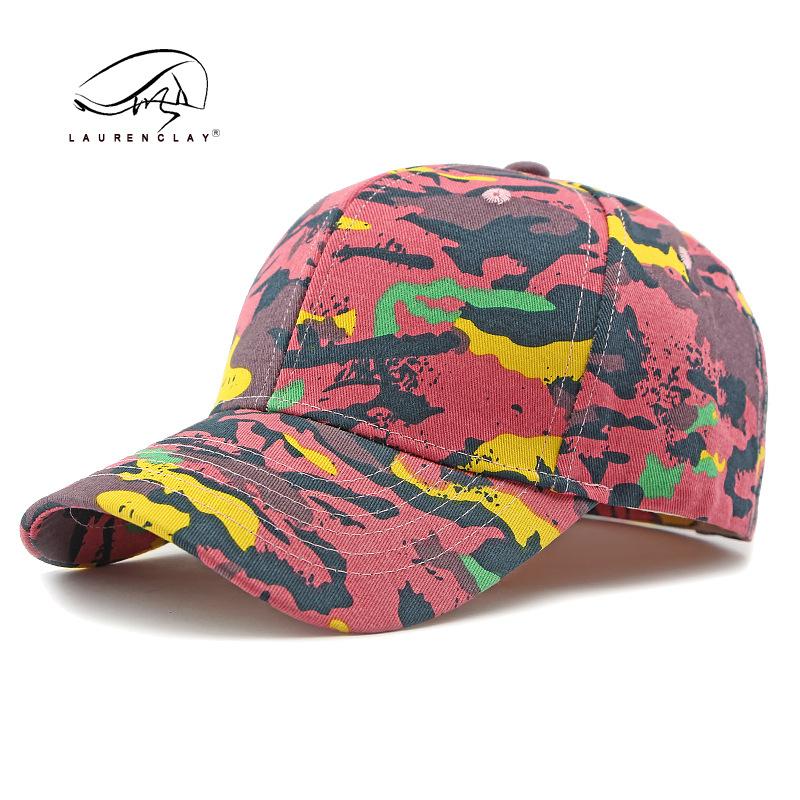 Hat Men's Camouflage Cotton Baseball Cap Outdoor Sunscreen Sports Cap Hard Top Women's Casual Versatile Trend