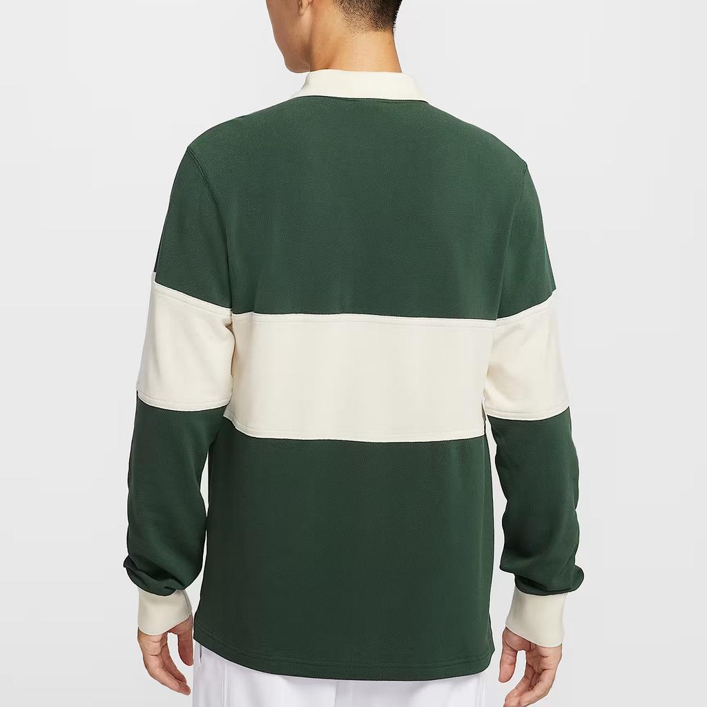 Nike Поло с длинным рукавом Heritage с мягким воротником Мужские топы HQ1749-323