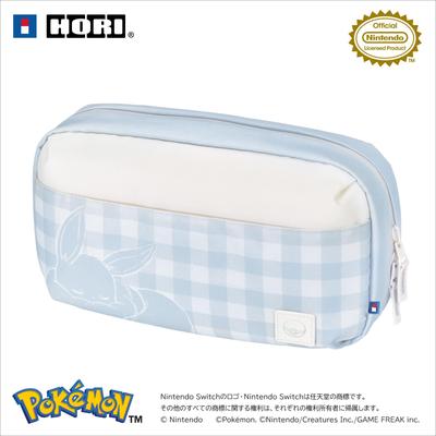 Лицензированная двусторонняя сумка для хранения для Nintendo 2 с Switch и Switch [Продукт Nintendo] Switch™ (Пушистый Иви) [Совместимый 2]