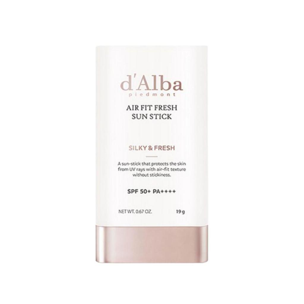 d'Alba Air Fit Fresh Sun Stick SPF50+ PA++++ Portable Matte UV Protection 19g