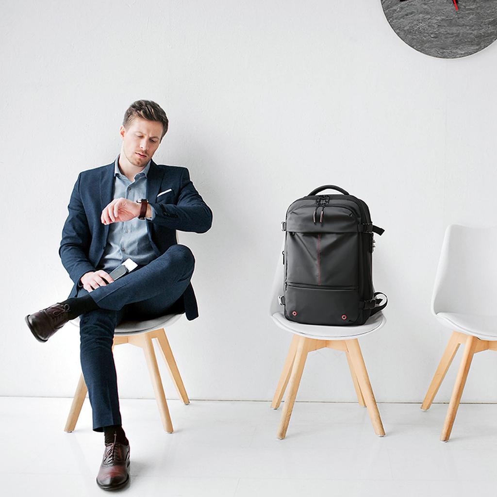 Business Vacuum PC Large For Commuting To Work or Business Suitable As a Gift [EYAMU] Backpack, Rucksack, Men's Backpack, 50L, Compression, Storage,