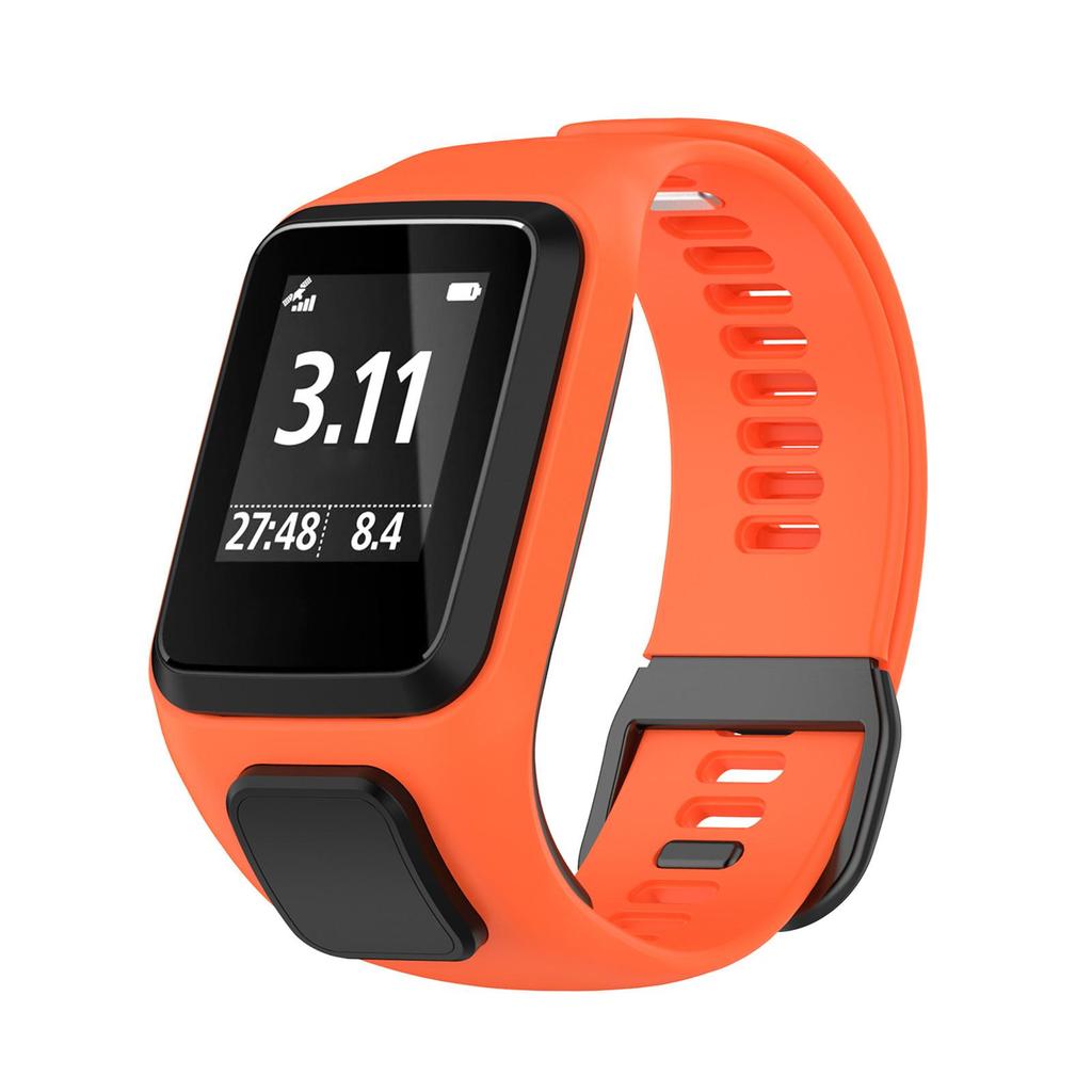 Совместимый с TomTom Smart Bracelet Strap Совместимый с Tom Tom Runner23 Spark Silicone