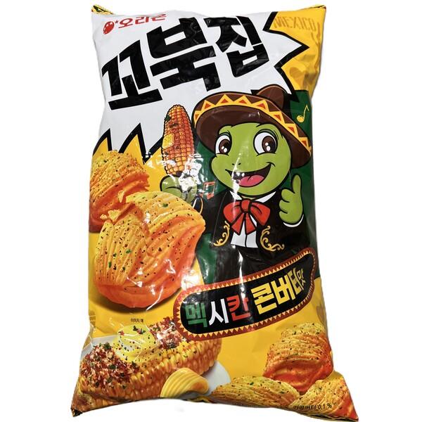 Orion Turtle Chips Mexican Corn Butter 445g