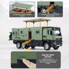 2026 Новый 1:24 Бенц Кемпер RV Моторхоум Игрушечная Модель Автомобиля, Литая Машинка-грузовик с Инерционным Механизмом, Модель Игрушечного Автомобиля со Звуком и Светом для Детей Мальчиков Девочек Мотоцикл