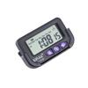 Car Fashion Pocket Sized Black Time Travel Alarm Clock Automotive Stopwatch Digital Electronic