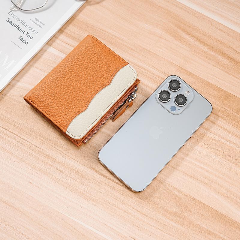 Япония станция маленький кошелек женский кожаный кошелек для мелочи rfid анти-демагнетизация зажим для карт монет маленький кошелек для денег