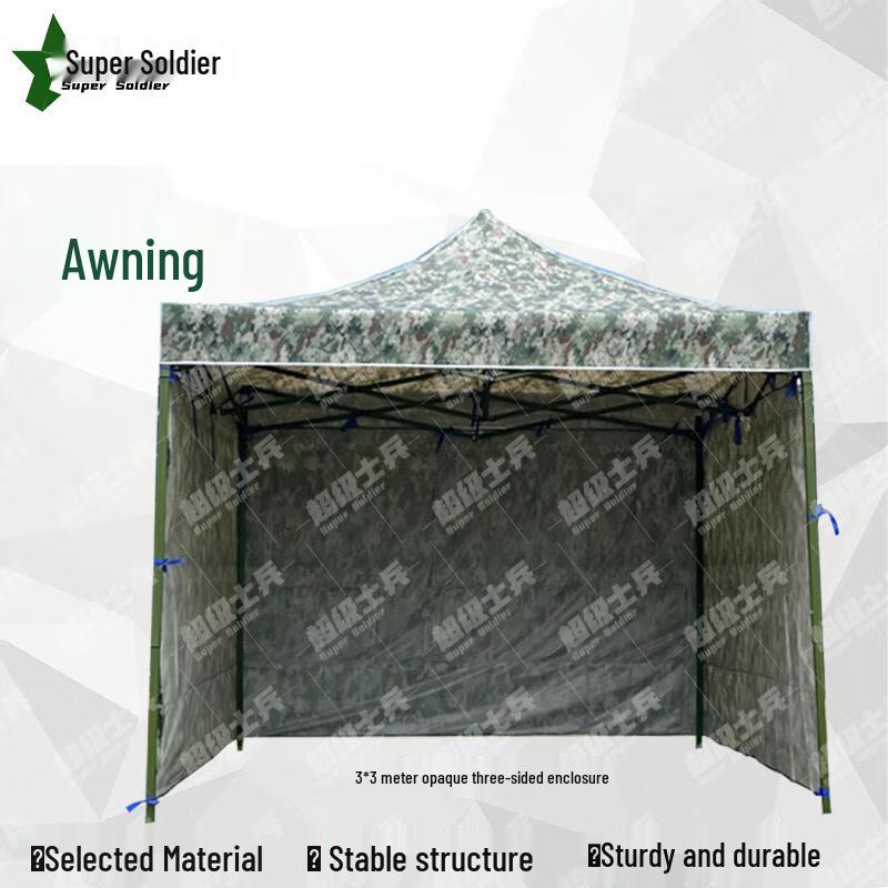 Super Soldier Folding Outdoor Pop-Up Canopy & Umbrella