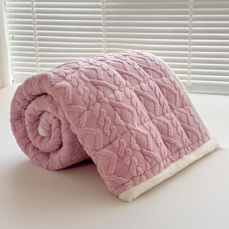 Мягкий фланелевый наматрасник, зимний теплый чехол для матраса с четырьмя углами, эластичная резинка, простыня для односпальной и двуспальной кровати размера «king-size»