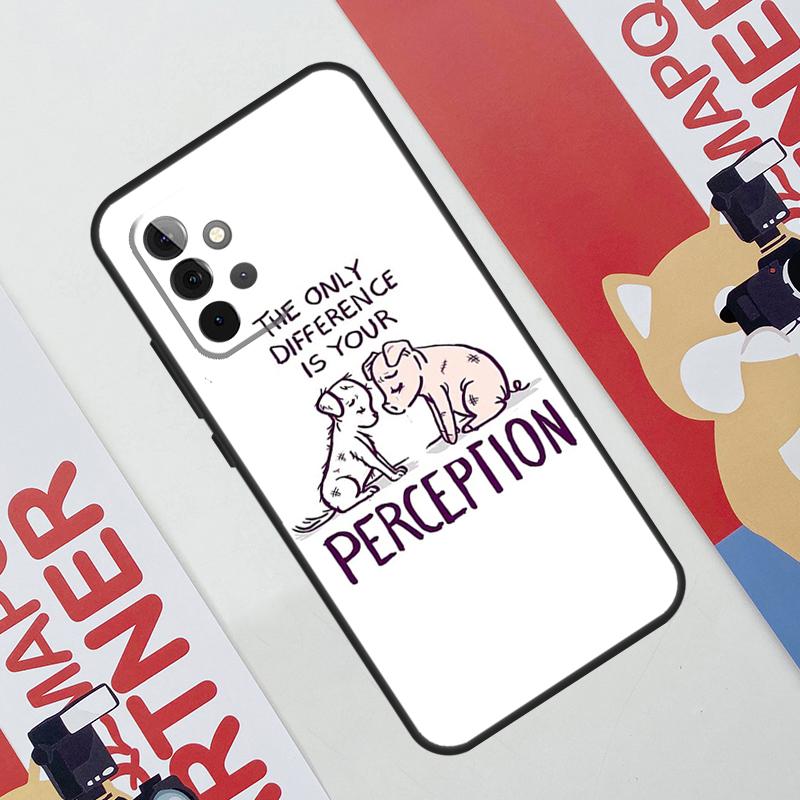 Vegan Inspiration Case For Samsung Galaxy A34 A54 A14 A56 A36 A16 A06 A13 A53 A12 A22 A32 A52 A35 A17 A15 A55