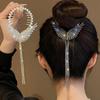 Angel Wings Tassel Hair Clip for Ponytails & Buns