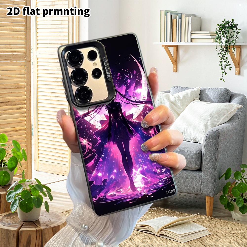 Чехол для телефона: 2D Плоский Защитный Чехол для Samsung Galaxy A34 A35 M05 M06 S20 S22 S21 FE Plus 5G, Стиль для Пары, Темный Фон, Подарок на Рождество и Хэллоуин