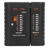 Network Cable Tester LED ABS Accurate Detection Portable LAN Cable Tester Black RJ45 RJ11