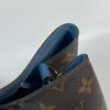 Louis Vuitton M43569 Сумка-ведро Monogram Neonoe Наплечная сумка Коричневый x синий