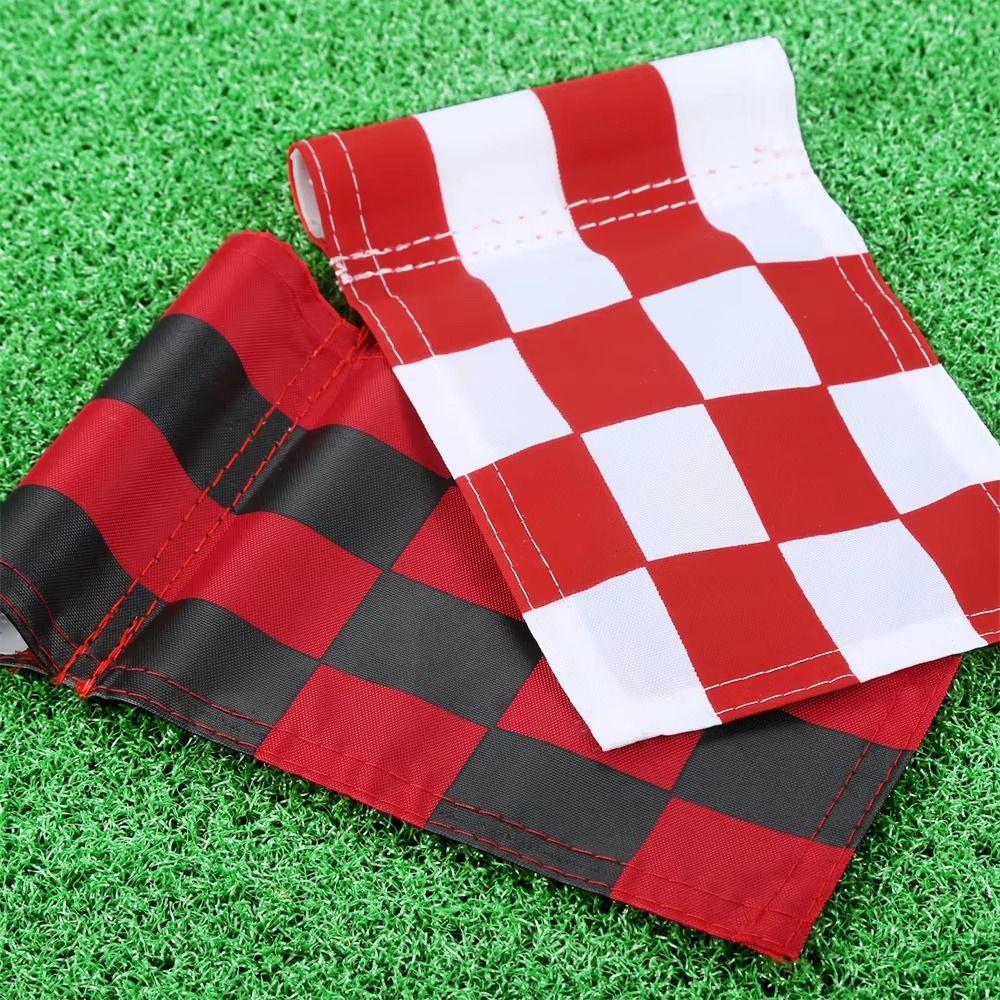 Training Aids Putting Green Flags Outdoor Sign Hole Pole Cup Flags Golf Course Flags  Backyard