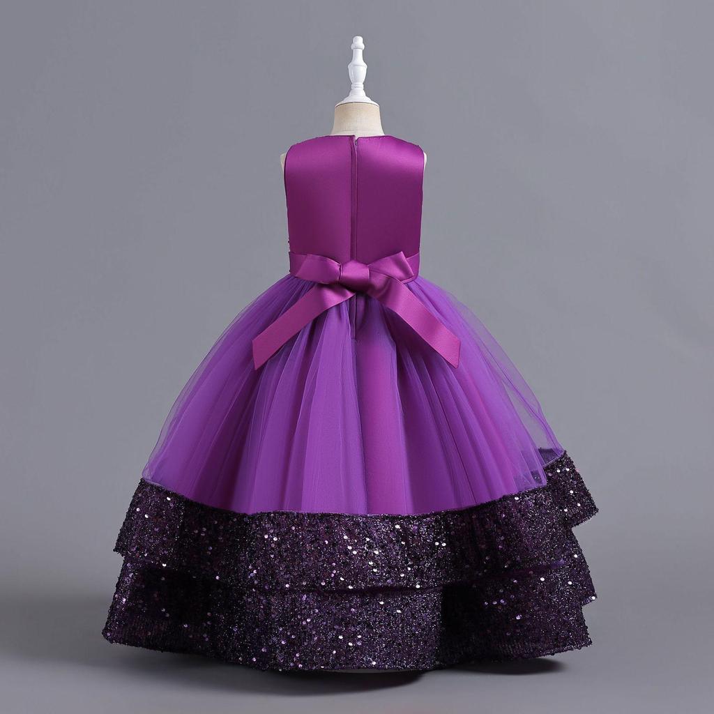 Красивые детские вечерние платья для девочек, детские костюмы, пышные кружевные платья принцесс, цветочные платья для девочек, элегантное свадебное платье