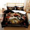 Комплект постельного белья 3D принт Футбольная звезда Криштиану Роналду Мальчики Девочки Размер Твин Квин Пододеяльник Наволочка Кровать Взрослый Домашний текстиль