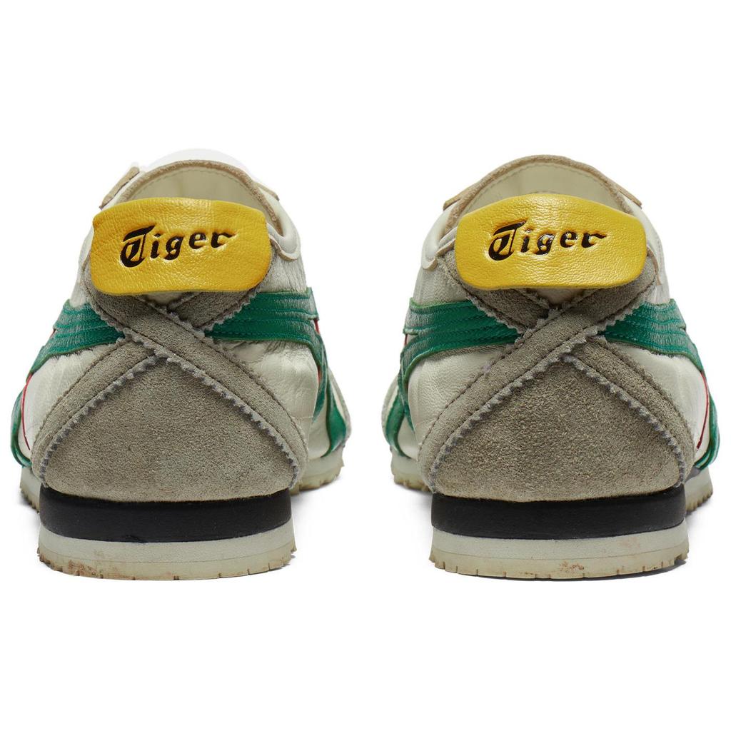 ONITSUKA TIGER Mexico 66 Nm Comfortable Soft Non-Slip Wear-Resistant Low-Top Casual Shoes Unisex Casual Shoes Light-Green 1183C319-201