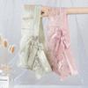 Women Lace Bow Underpants Transparent Breathable Low-Waist Briefs Embroidered Panties Bikini Comfortable Lace Thongs Panties